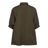 CO'COUTURE COTTON CRISP WING BLUSE ARMY