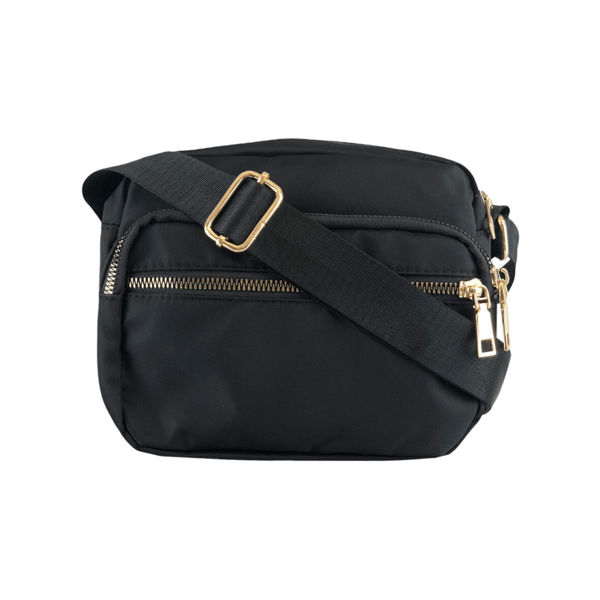 BLACK COLOUR TASKE VIGGY NYLON SMALL