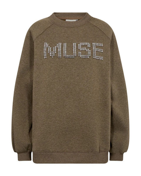 COPENHAGEN MUSE SWEATSHIRT MIDA MILITARY OLIVE