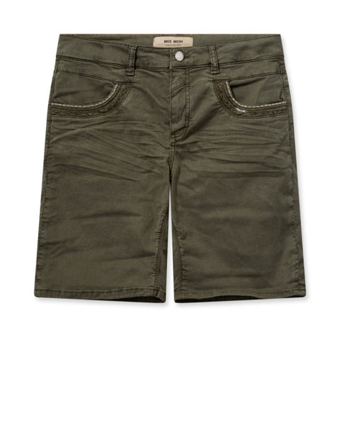 MOS MOSH SHORTS NAOMI TREASURE DUSTY OLIVE