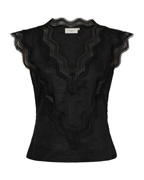 COPENHAGEN MUSE TOP NATULI BLACK