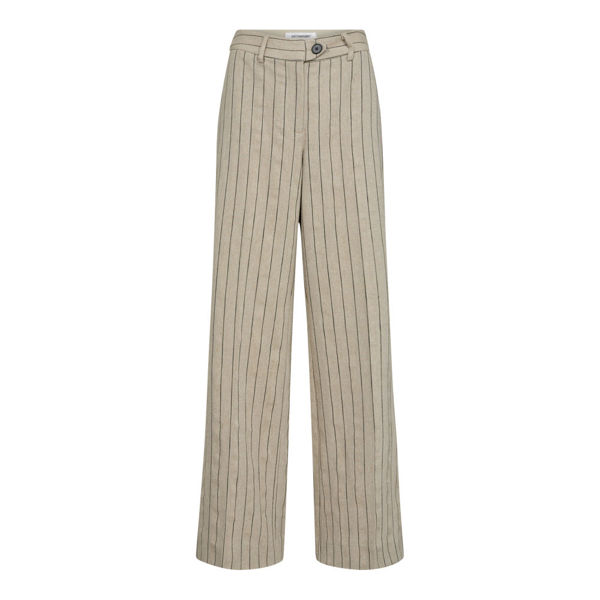 CO'COUTURE BUKSER LINEN PIN SAND
