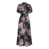 KARMAMIA EVE DRESS - DAISY NOIR TEA ROSE