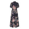 KARMAMIA EVE DRESS - DAISY NOIR TEA ROSE