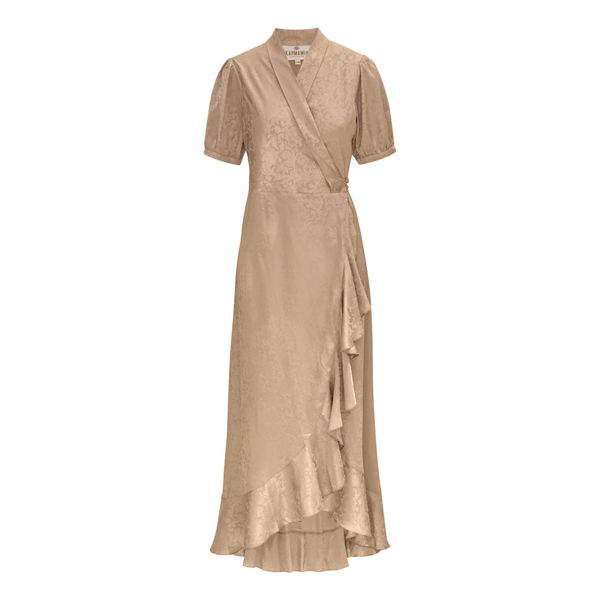 KARMAMIA IRIS DRESS - PEARL JACQUARD