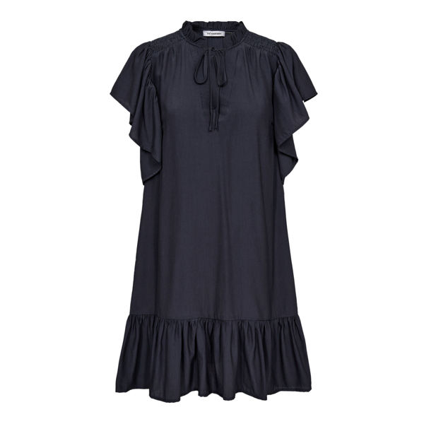 COCO TORA FRILL DRESS INK