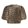 COCO LEO BOW BLOUSE KHAKI