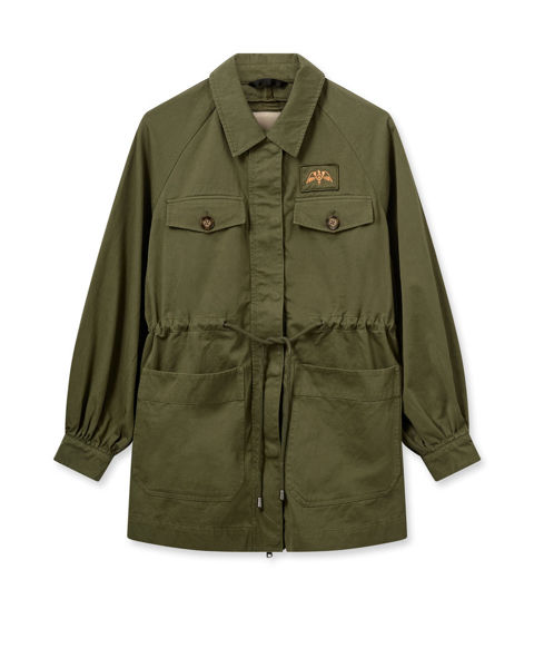 MOS MOSH JAKKE VANILLA SUMMER BURNT OLIVE