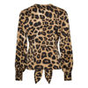 KARMAMIA BLUSE BLAIR HAMMERED LEOPARD