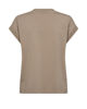 MMMERA O-NECK TEE S TAN