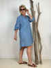 GASPAR LUNA SHORT DENIM L. BLUE