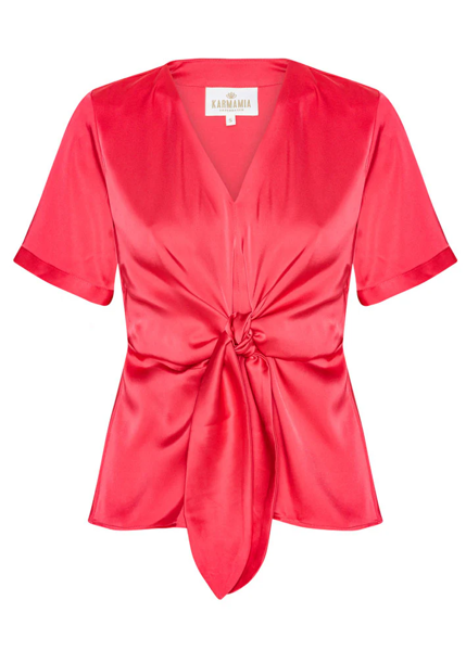 KARMAMIA BLAIR BLUSE DEEP PINK