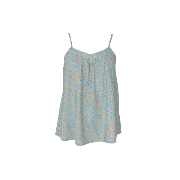 BCLUNA VEA STRAP TOP P. BLUE
