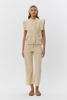 SS VEST FARAH WARM SAND