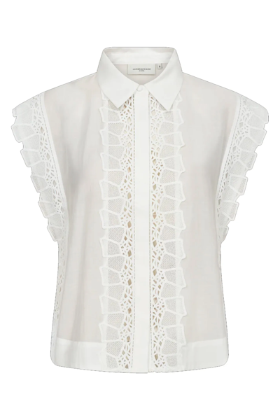 CM SKJORTE MOLLY WHITE