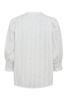 CCMADDIE Frill SS Shirt WHITE