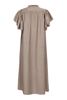 CCHera SS Frill Dress WALNUT