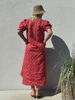 GASPAR TUNØ FLOWER DRESS PINK
