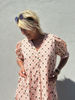 GASPAR TUNØ FLOWER DRESS ROSE