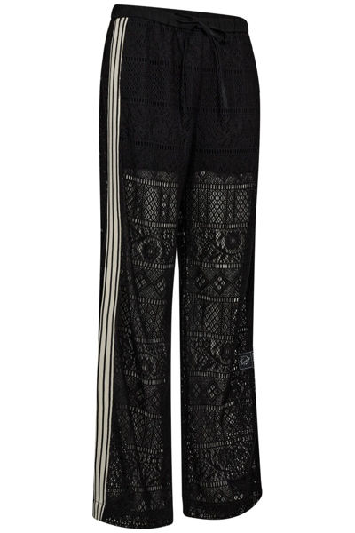 HLUTOPIA LACE TIE PANT BLACK