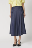 CCANJA DENIM PLEAT SKIRT