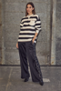HL LOGO TAPE TRACK PANT BLACK