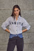 HL STRIPE CHEST LOGO SHIRT BLUE