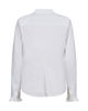 MMHASSIE PLEAT SHIRT WHITE