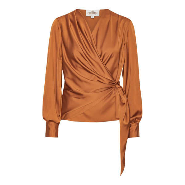 KARMAMIA INES BLOUSE COPPER