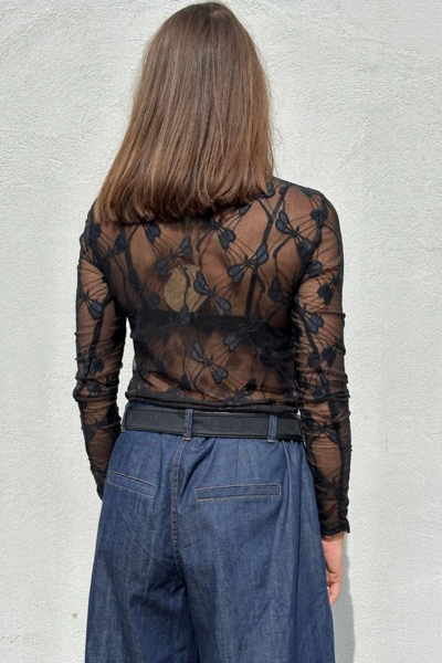 GASPAR Bonn Blouse BLACK