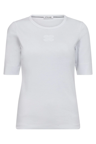CCGRANNY EMBROIDERY TEE WHITE