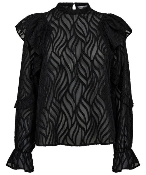 CCROCHELLE SHIRT BLACK