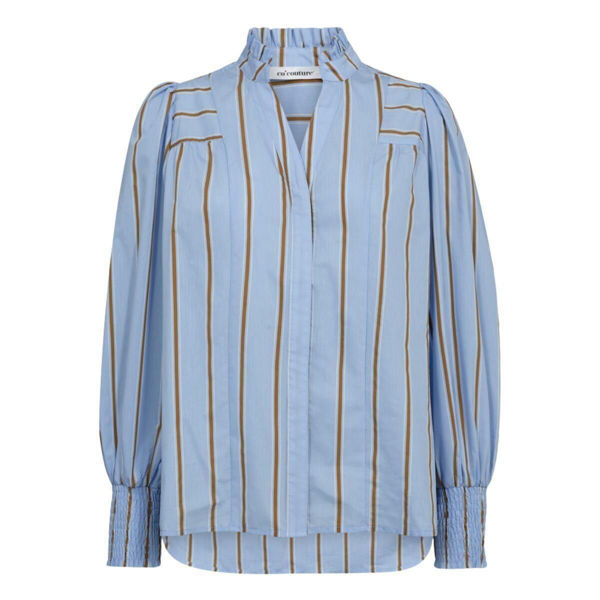 CCAMORA TEE STRIPED BLUE