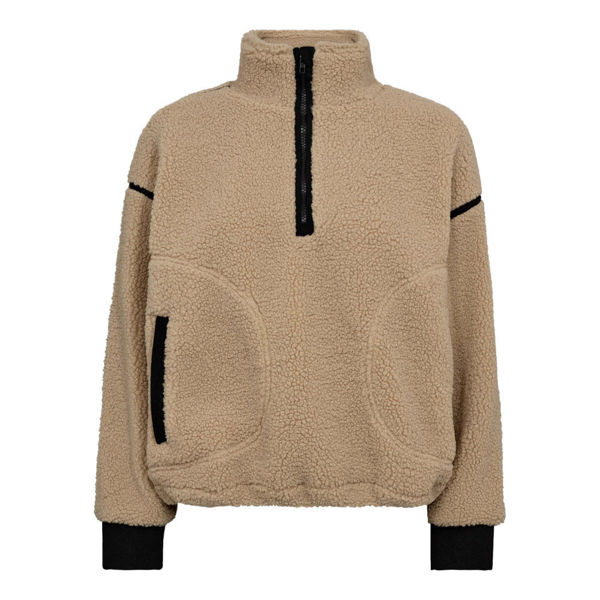 CCMADIN Fleece Anorak SAND