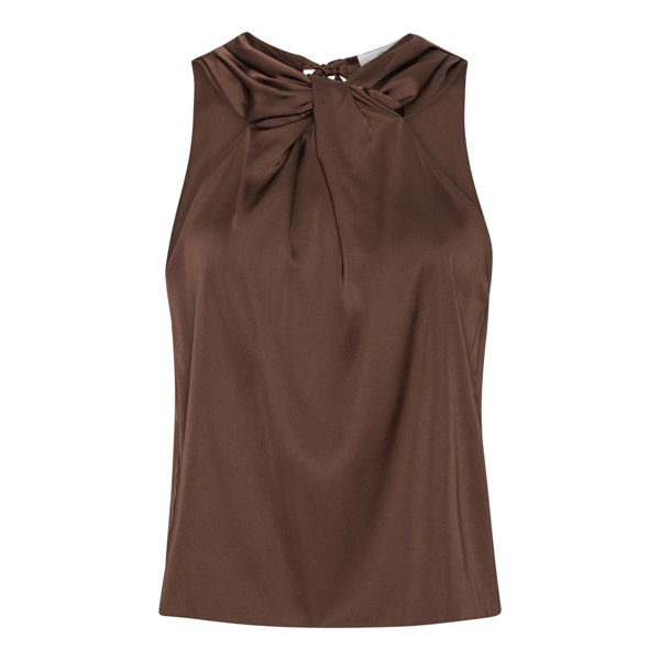 KARMAMIA FLORENCE TOP - BROWN