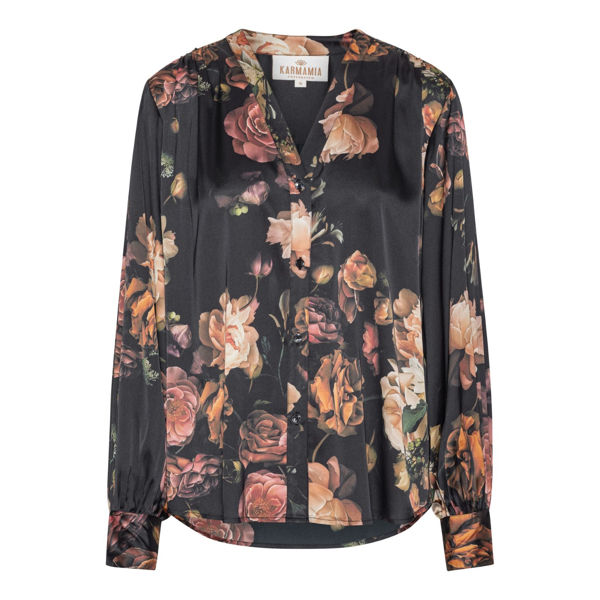 KARMAMIA AMELIA SHIRT - SCARLETT FLOWER