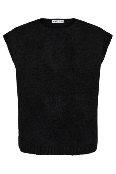 HLToby Knit Vest BLACK