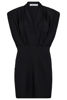 L'egance Crop Drape Dress BLACK