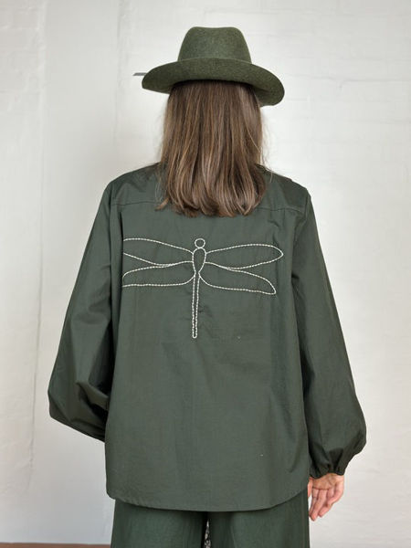 GASPAR LÆSØ SHIRT DARK GREEN