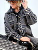 GASPAR Stockholm Jacquard Shirt BLUE