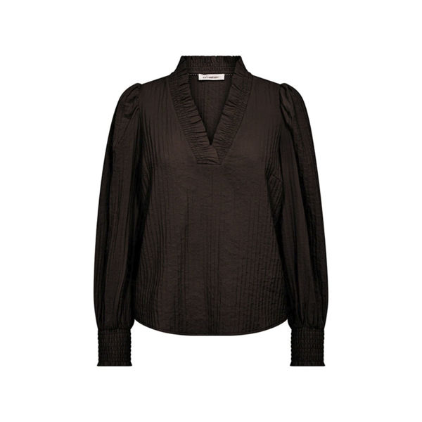 CCShinaCC V-Blouse BROWN