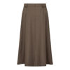 CCLuna Pocket Pleat Skirt Walnut