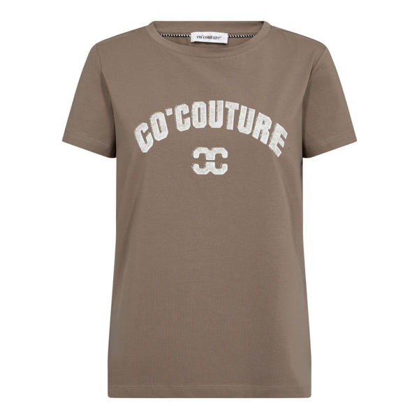 CCCocouture Logo Tee Walnut