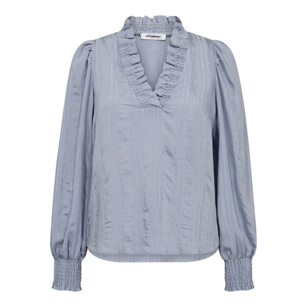 CCKesi V-Blouse Pale Blue