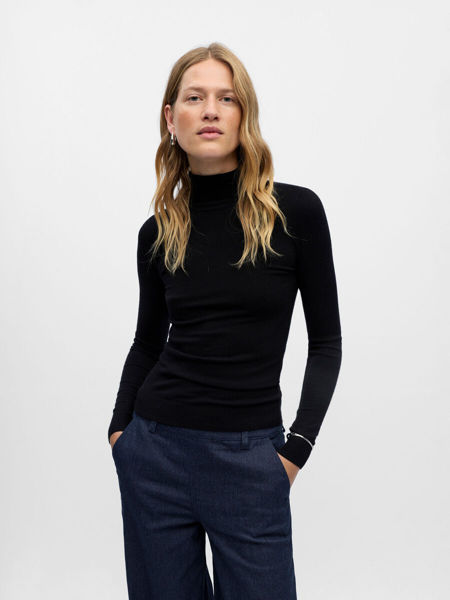OBJTHESS ROLLNECK BLACK