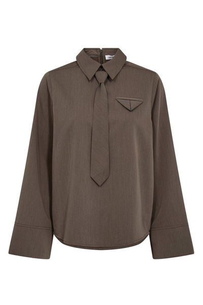 CCTENGA TIE SHIRT WALNUT