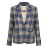 MMBlake Chec Blazer Crown Blue
