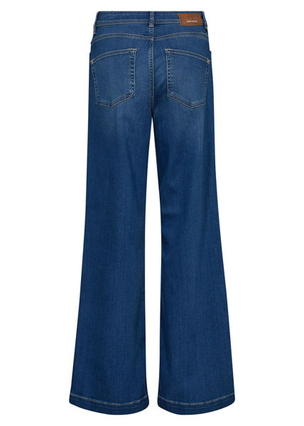 MMDara Turn-up Jeans Mid Blue