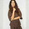 MMRikas Roy Blouse Coffee Quartz