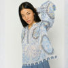 MMWylde Orchid Blouse Brunnera Blue